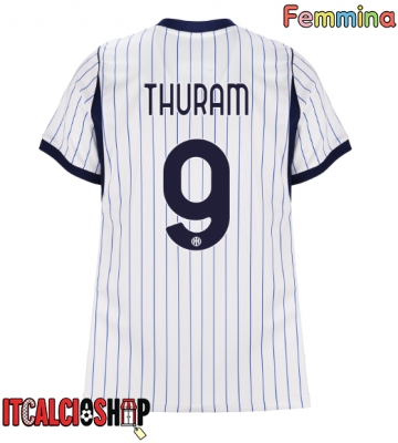 Inter Milan Marcus Thuram #9 Seconda Maglia Femmina 2026-27 Manica Corta Inter Milan Marcus Thuram #9 Seconda Maglia Femmina 2026-27 Manica Corta
